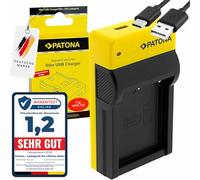 PATONA Slim Cargador USB-C para NP-W126S NP-W126 Batería Compatible con Fujifilm FinePix HS-30EXR HS-33EXR HS-50EXR X-T20 X-H1 XT1 XT3 XT100 XT200 X-PRO2 X-PRO3 XA3 XA5