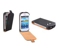Patona Slim Flip Funda Protectora Cover Para Samsung S6810P Galaxy Fame