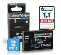 PATONA USB-C Platinum Batería para Canon LP-E6 LPE6 2400mAh 7.2V