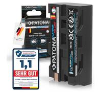 PATONA USB-C Platinum NP-F550 Batería 3500mAh Compatible con videocámaras Sony, Indicadores LED, iluminación, luz de Video, monitores, cámara, Battery NP-F750 NP-F950 NP-F970 NPF550 NP F550