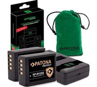PATONA V1 Protect NP-W126s - Batería NP-W126s (1140 mAh, Incluye Sensor NTC y Carcasa V1, con Cargador USB PD Performance 161957 (máx. 1000 mA) X-M5 X-S10 X-T50 etc.