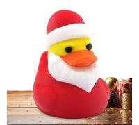 Patos De Navidad - Estatuas De Animales En Miniatura Para Decoración De Vacaciones Con Figuras De Paisaje De Jardín De Papá Noel Para Favor De , Regalo De Cumpleaños, Relleno De Calcetas, Acuar