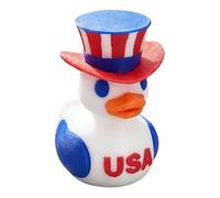 Patos Del 4 De Julio,Bandera Estadounidense Patriótica Impresa En 3D | Juguetes de animales para el Día de los Caídos - Para , Celebraciones, Hogar, Mesa, Salón, Dormitorio, Armario, Estantería