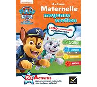 Pat'Patrouille Maternelle moyenne section: Avec plus de 100 autocollants repositionnables
