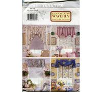 Patr n Butterick 3785 En casa con paquete de cenefa y persiana Waverly