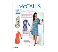 Patr n de costura de vestidos de se oritas de McCall's Patterns Multicolor