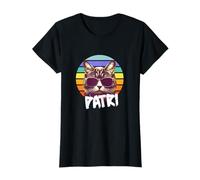 PATRI - Bonito nombre de niña con un gato genial Camiseta
