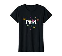 PATRI - Hermoso Nombre de niña con Mariposas Coloridas Camiseta