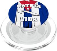 Patria Y Vida Cuba Cuban Flag Freedom Movement Himno Cubano PopSockets PopGrip para MagSafe