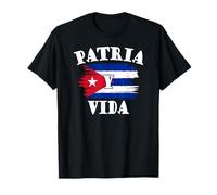 Patria Y Vida Cuba Cuban Freedom Movement Himno Cubano Camiseta