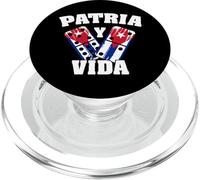 Patria Y Vida Cuba Cuban Freedom Movement Himno Cubano PopSockets PopGrip para MagSafe