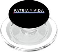 Patria Y Vida Viva Cuba Cuban Flag Freedom Himno Cubano PopSockets PopGrip para MagSafe