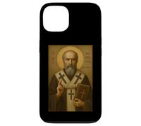 Patriarca ortodoxo St. Atanasio de Alejandría ícono Carcasa para iPhone 13
