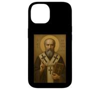 Patriarca ortodoxo St. Atanasio de Alejandría ícono Carcasa para iPhone 14