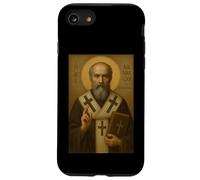 Patriarca ortodoxo St. Atanasio de Alejandría ícono Carcasa para iPhone SE (2020) / 7/8