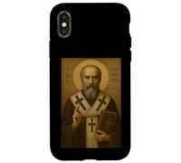 Patriarca ortodoxo St. Atanasio de Alejandría ícono Carcasa para iPhone X/XS