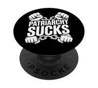 Patriarcado apesta, Feminismo, Feministas, día de la Mujer, Igualdad PopSockets PopGrip Adhesivo