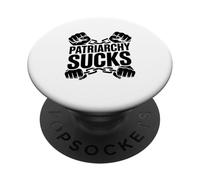 Patriarcado apesta, Feminismo, Feministas, día de la Mujer, Igualdad PopSockets PopGrip Adhesivo