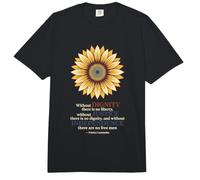 Patrice Lumumba Cita Dignidad Justicia Independencia Libertad Comfort Colors Adult Heavyweight T-Shirt
