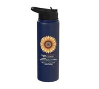 Patrice Lumumba Cita Dignidad Justicia Independencia Libertad Stainless Steel Insulated Water Bottle