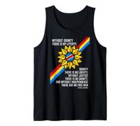 Patrice Lumumba Congo Dignidad Libertad Justicia Libertad Cita Camiseta sin Mangas
