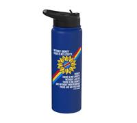 Patrice Lumumba Congo Dignidad Libertad Justicia Libertad Cita Stainless Steel Insulated Water Bottle