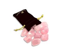 PATRICIA TRENDY - Piedras y cristales curativos - 5-8 piedras naturales pulidas calidad AAA - Para terapia de cristal curacion chakras piedras de preocupacion meditacion - Decoracion (Cuarzo rosa)
