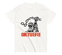 Patricio Rey y Sus Redonditos de Ricota, Argentina. Banda de Rock. Camiseta de Algodon 100%. Corte Unisex, Tallas de Adulto. CAM2515. (FR/ES, Letras, L, Regular, Regular, Blanca)