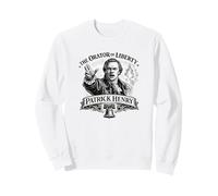 Patrick Henry Orador de la Libertad Retrato Colonial Historia Sudadera