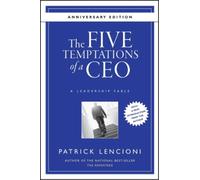 Patrick M. Lencioni The Five Temptations of a CEO (Tapa dura)