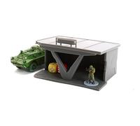 Patrick Miniatures Parada de autobús soviético post-apocalíptico - Superficie de mesa impresa en 3D para Zona Alfa | 28 mm, 20 mm, 15 mm (28 mm)