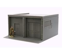 Patrick Miniatures Subestación soviética/estación eléctrica - Mesa postapocalíptica impresa en 3D - Zona Alfa | 28 mm, 20 mm, 15 mm (15 mm)