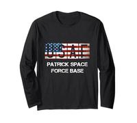Patrick Space Force Base en Aspecto Desgastado Manga Larga