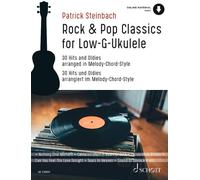 Patrick Steinba Rock & Pop Classics for "Low G"- (Sheet Music) (Importación USA)