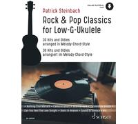 Patrick Steinba Rock & Pop Classics for "Low G"-Ukulele - 30 Hits (Sheet Music)