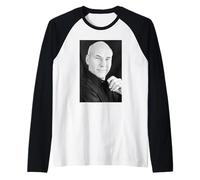Patrick Stewart Capitán Jean Luc Picard Star Trek Actor 1988 Camiseta Manga Raglan
