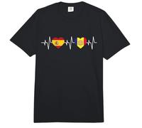 Patrimonio andorrano Bandera de España Bandera de Andorra Comfort Colors Adult Heavyweight T-Shirt