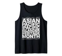 Patrimonio asiático de Las Islas del Pacífico, diseño de la Cultura del Orgullo Camiseta sin Mangas