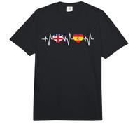 Patrimonio británico Bandera española Bandera Inglesa Comfort Colors Adult Heavyweight T-Shirt