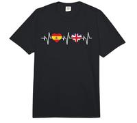 Patrimonio británico Bandera española Bandera Inglesa Comfort Colors Adult Heavyweight T-Shirt