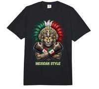 Patrimonio de Guerrero Antiguo del Orgullo del Boxeo Mexicano Comfort Colors Adult Heavyweight T-Shirt