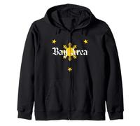 Patrimonio Filipino del Área de la Bahía Sun & Stars, Filipino Sudadera con Capucha