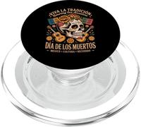 Patrimonio Mexicano - Día de los Muertos Calavera PopSockets PopGrip para MagSafe