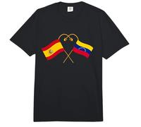 Patrimonio venezolano Bandera España Bandera de Venezuela Comfort Colors Adult Heavyweight T-Shirt