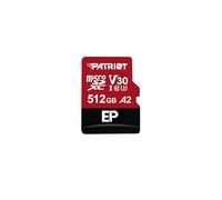Patriot EP Series PEF512GEP32MCX - Tarjeta de memoria Micro SDXC V30 A2 UHS-I U3 4K UHD de 512 GB
