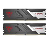 Memoria RAM Patriot Viper Venom PVV532G600C30K 32GB 2x16GB DDR5 4800MHz CL40 AMD EXPO Intel XMP Negro Rojo Plata