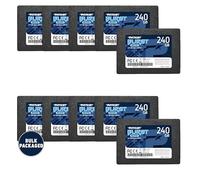 Patriot Memory Burst Elite SATA 3 SSD de 240GB de 2.5 Pulgadas Unidad de Estado Sólido Interna Paquete a Granel de 10 Unidades - PBE240GS25SSD0B