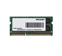 Patriot Memory Serie Signature SODIMM de bajo Voltaje Memoria RAM DDR3 1600 MHz PC3-12800 4GB (1x4GB) C11 - PSD34G1600L81S