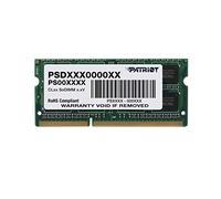Patriot Memory Serie Signature SODIMM de bajo Voltaje Memoria RAM DDR3 1600 MHz PC3-12800 4GB (1x4GB) C11 - PSD34G1600L2S