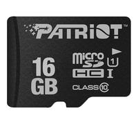 Patriot Memory Tarjeta de Memoria Flash MicroSD de la Serie LX de 16GB - PSF16GMDC10